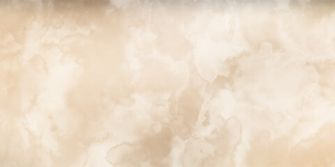 Obraz premium Vector watercolor art background. Old paper. Marble. Stone. Beige watercolour texture for cards, flyers, poster, banner. Stucco. Wall. Brushstrokes and splashes.