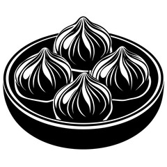 vector illustration of garlic