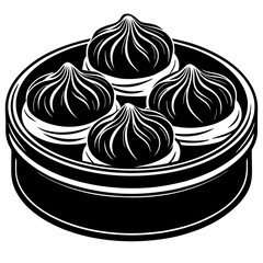 vector illustration of garlic