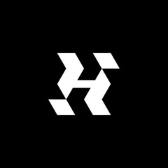 letter H logo