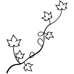 vector illustration of a floral background