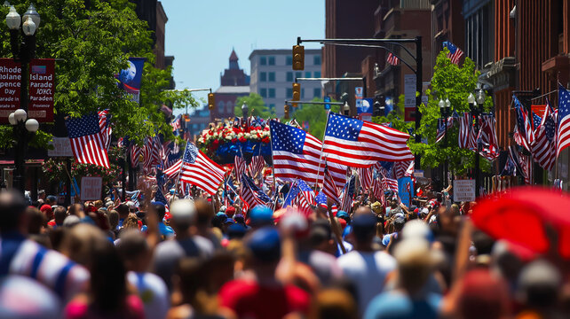 Rhode Island Independence Day Parade in Providence
