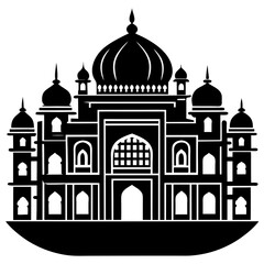  vector illustration of a mosque 