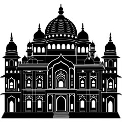  vector illustration of a mosque 