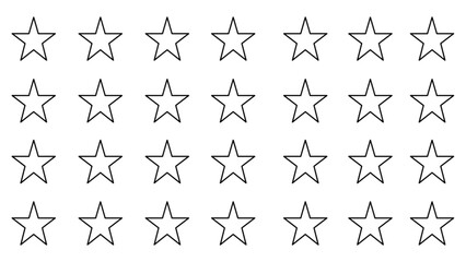Star pattern background design Star