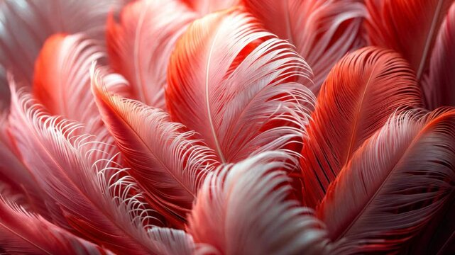 Feathers of Flamingo