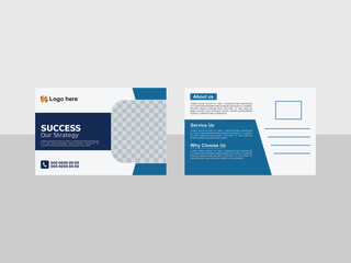 Modern Corporate Post Card Design