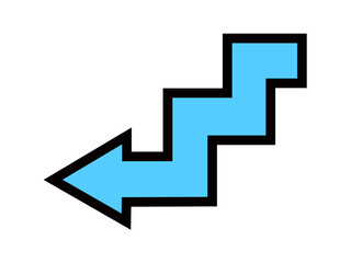 stairs arrow