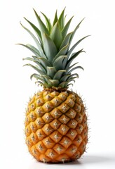 Fototapeta premium A close up of a pineapple on a white background