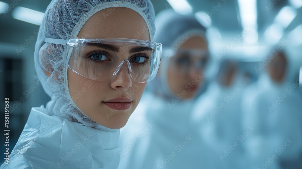 Poster professionals in protective clothing and gear are engaged in activities related to mining and metall