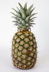 Fototapeta premium A close up of a pineapple on a white background