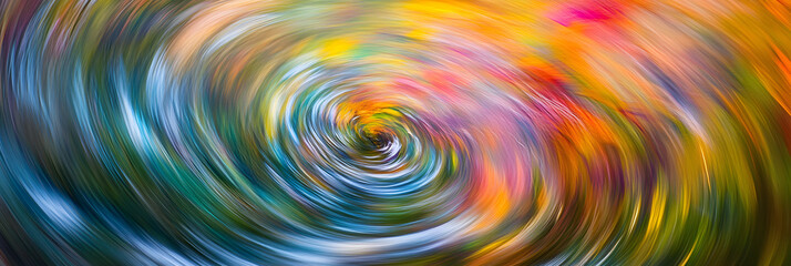 Abstract Swirl Symbolizing Dynamic Velocity and Acceleration