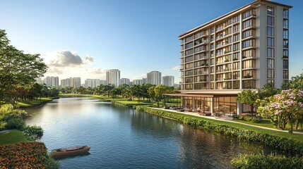 Luxury Lakeside Apartments: Modern Living by the Water