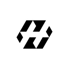 letter H logo