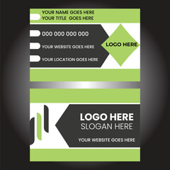 10 Modern and simple business card template  Professional Minimalist Business Card Template