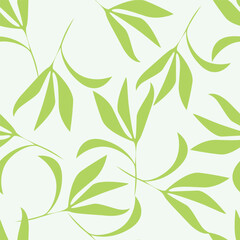 botanical floral vector seamless pattern with roses herbs and leaves big set background with flowers