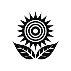 abstract flower design