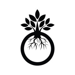 black and white flower