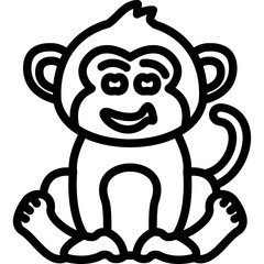 Grinning Monkey Icon