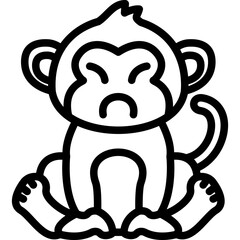 Upset Monkey Icon