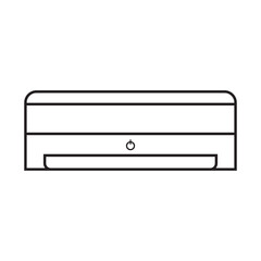 Air Conditioner icon logo vector design