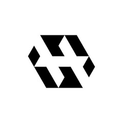 letter H logo