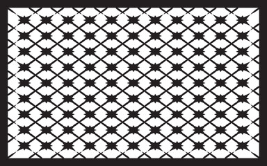 Window lattice design icon in different style arched A decorative window frame