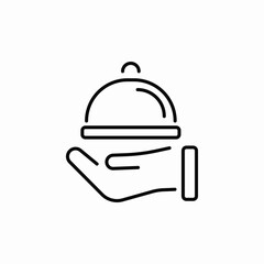 food restaurant icon sign vector