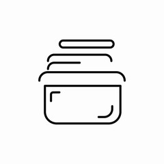 organize space icon sign vector