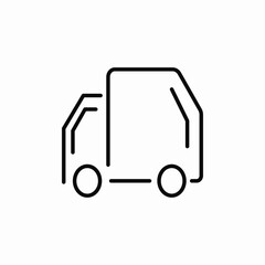van service tool icon sign vector