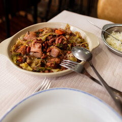 The Feijoada Transmontana is a typical plate from the north of Portugal.