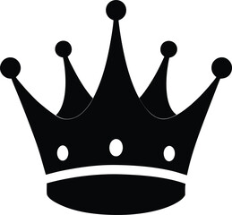 golden crown isolated on white