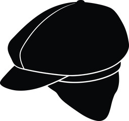 black hat with a bow