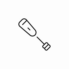 hand mixer icon sign vector
