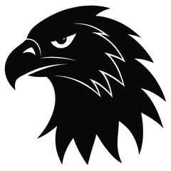 eagle head vector illustration