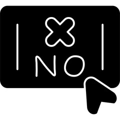 No Decision Icon
