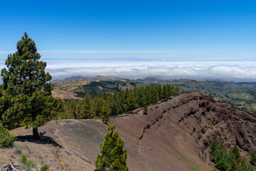 Mountains and valleys of Gran Canaria island, Spain