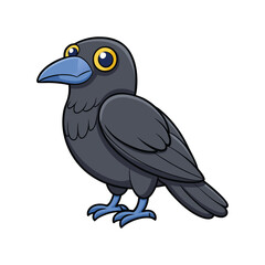 Obraz premium Stunning American Crow Bird Representation