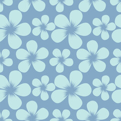 botanical floral vector seamless pattern with roses herbs and leaves big set background with flowers