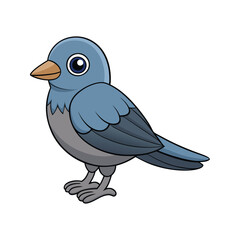  Colorful Representation of Ashy Drongo Bird