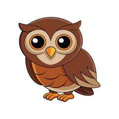  Vibrant Asian Barred Owlet Detailed Illustration