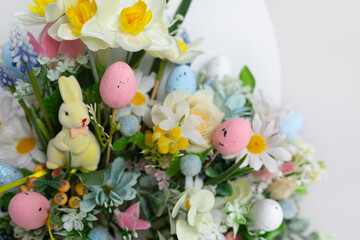 Easter Spring Floral Arrangement