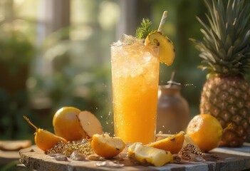 Orange Pineapple Juice: A Refreshing and Nutritious Beverage