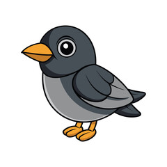  Dynamic Black-Capped Becard Bird Artwork