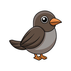  Dynamic Black-Chinned Babbler Bird Artwork