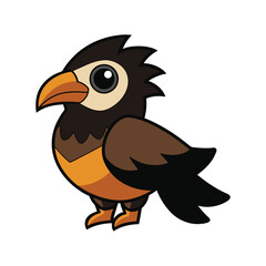  Charming Black-Collared Hawk Bird Illustration