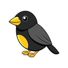  Vibrant Black-Headed Canary Artwork