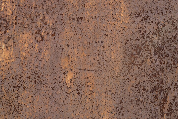 Rusty metal texture and background for design with ability to copy text or images.