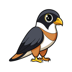  Colorful Representation of Black-thighed Falconet