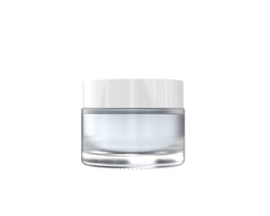 white cosmetic container